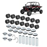 Alpha Rider Heavy Duty UHMW A-Arm Bushing Kit for 2014-2023 Polaris RZR XP 1000 / RZR XP 4 1000 Front Rear Control Arm Bushing Kit 38PCS Rustproof Off-Road UTV Suspension Rebuild
