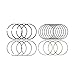 Oversize +0.50MM Engine Piston Ring Set Fits for 2012-2017 Hyundai Veloster Accent Kia Rio 1.6L, Replace 23041-2B600, 23041-2B610, 23041-2B620