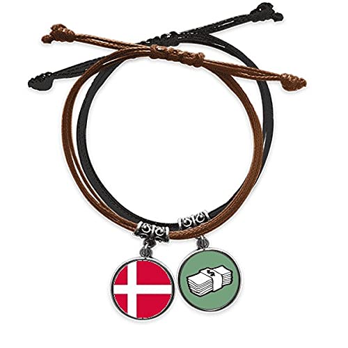 Pulsera de cuero de Dinamarca hecha a mano con acabados de alta calidad para coleccionistas