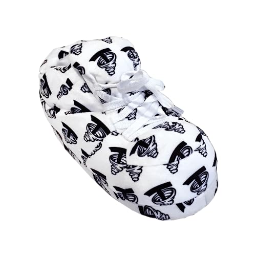 Image of Happy Feet Slippers Standard Sneaker Slippers for Men, Women, and Kids - Women Shoes, Gifts for Women, As Seen on Shark Tank - Classy Oversized House Slippers for Women with Non-Slip Rubber Soles