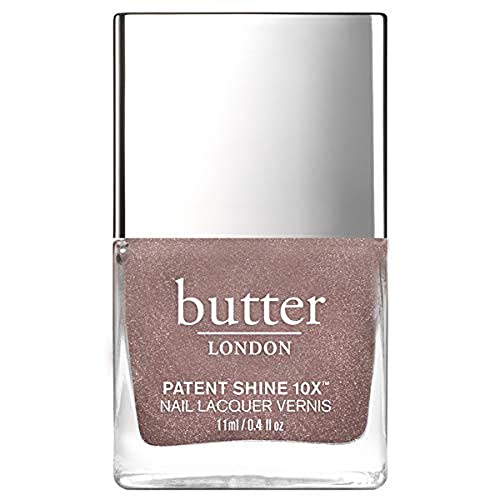 Butter London Patent Shine 10X Nail Lacquer, Gel-Like Finish, Chip-Resistant Formula, 10-Free Formula, Cruelty-Free, Polymer Technology, All Hail The Queen #TOP23