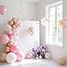 Party Swirl Decorations Hot Pink Shinny Foil Hanging Swirl Decorations Plastic Streamer for Ceiling Plastic Streamer for Party Decorations Metallic Hanging Swirl Pack of 30 (Rose Gold)