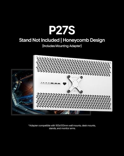 Image of P27S 27 inch 2k 320Hz Glossy Monitor (Minimalist - Without Stand)