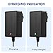 ANPABO 24V Charger for Kids Ride on Toys Car, 24 Volt 1000mA Kids Battery Charger for Best Choice Products, Kid UTV, Jeep, Go-Kart, Tractor Truck, Big Kids Electric Car Toys Charger Adapter