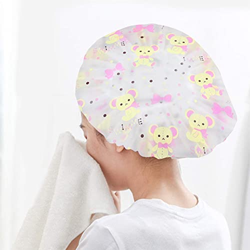 Cuffia Doccia Riutilizzabile,Impermeabile Shower