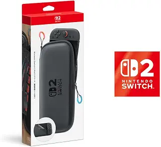 【任天堂純正品】Nintendo Switch 2 キャリングケース(画面保護シート付き) 【Amazon.co.jp限定特典】Nintendo Switch 2 ロゴデザインステッカー 同梱