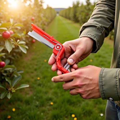 2Pcs Red Multifunctional Gardening Thump Knife miniatura 4