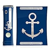 Motif : hochauflösendes Anchor, Anchor ancre, Silver. Inclus dans la livraison sont design films pour : Microsoft Xbox 360 Controller