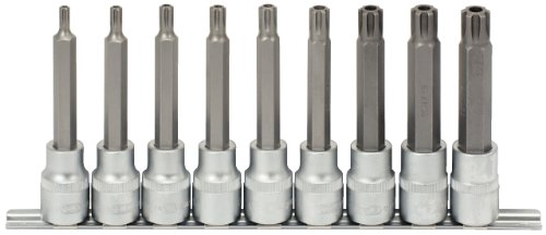 KS Tools 911.1630 Jeu de douilles tournevis Ribe percé 1/2