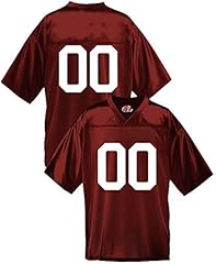 Maroon Jersey With Numbers Only