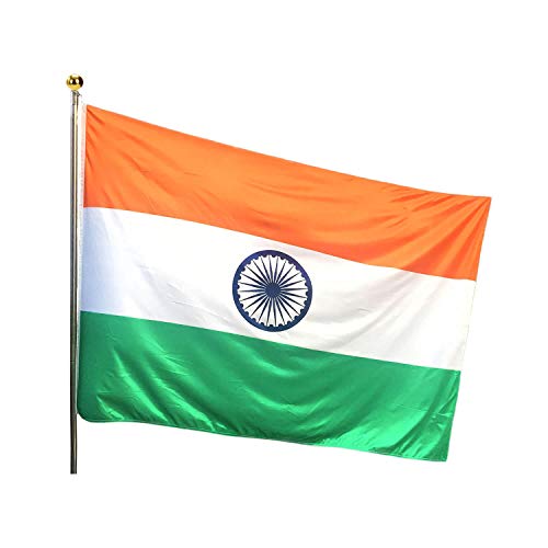 The Flag Corporation Indian National All Weather Outdoor Flag of ...