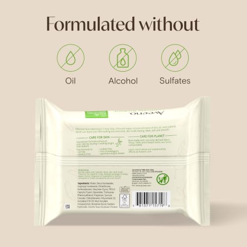 Aveeno Calm + Restore Unscented Makeup Remover Wipes, Fragrance-Free, 25 Ct - image 8