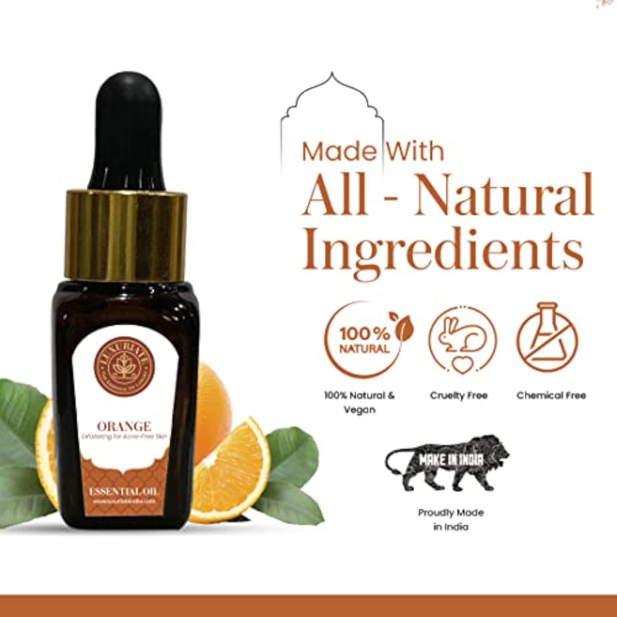 Luxuriate 100% Pure Natural Essential Oil, 10 ml