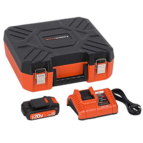 Power Plus POWDP9066 POWDP9066  Mas Cargador 20 V/40 V + Batería 20 V Li-Ion
