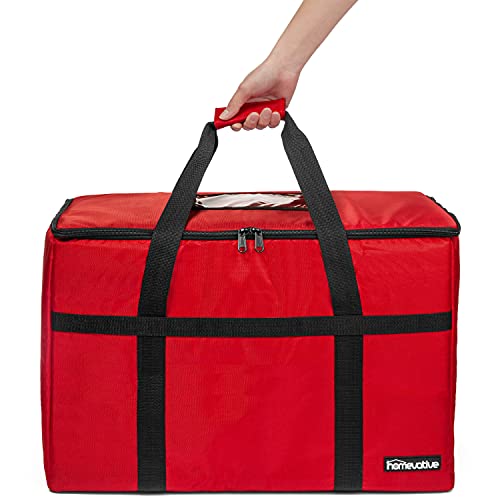 Homevative Xl Insulated Food & Grocery Delivery Bag - For Catering, Restaurants, Delivery Drivers, Etc #TOP4