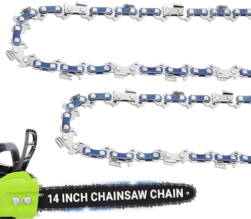 Amazon.com: 2 Pack 14 Inch Chainsaw Chain - 3/8" LP Pitch .050" Gauge ...