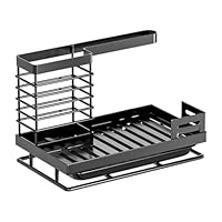 DMJWAN Aanrecht Caddy Sponshouder Sink Caddy Organizer, 304
