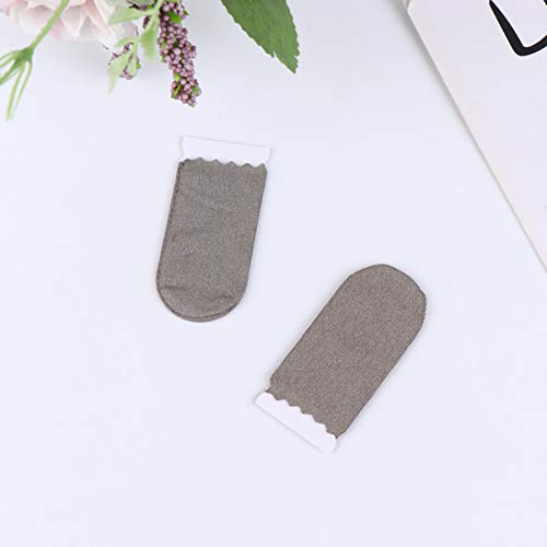 CLISPEED 5 peças de proteção de dedo para tela sensível ao toque, respirável, antitranspirante, capa