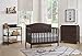 Oxford Baby Nolan 4-in-1 Convertible Baby Crib, Espresso Brown