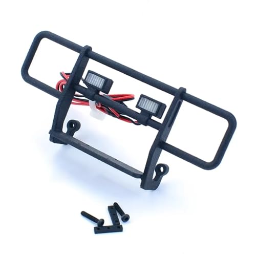 Parachoques delantero para Traxxas TRX4-M K10 1/18 con luz y cabrestante simulado