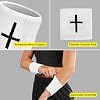Faith Cross Drip Wristband