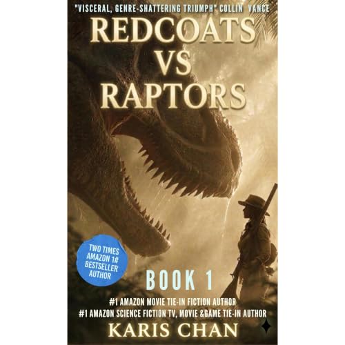 Redcoats vs Raptors Book 1 Audiolibro Por Karis Chan arte de portada