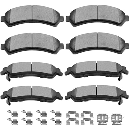Ceramic Brake Pads Kits,SCITOO Disc Pads Set fit For Chevy For S10 98-04