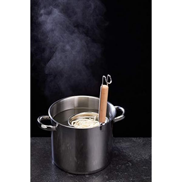 WORLD OF FLAVORS MasterClass чугунный набор для фондю, для шоколада, сыра, мяса, 21 x 18 см, черный