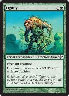 Magic The Gathering - Lignify - Duel Decks: Garruk vs Liliana