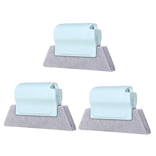 3pcs Cepillo de Limpieza Creativo para Ranuras de Ventanas, Cepillo de Cocina de Mano Multifunción para Puertas, Correderas y Huecos de Ventanas, Limpia Rápidamente Cualquier Rincón