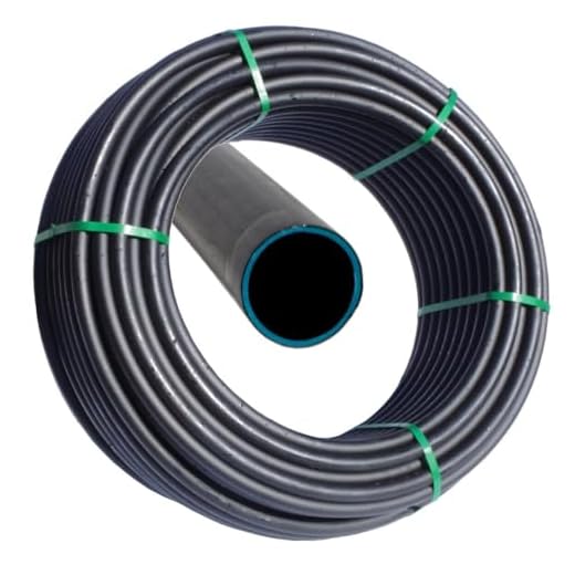 Kolor Neu 3-Lagig PE Rohr PN4, PN6, 4 Bar, 6 Bar Verlegerohr Wasserleitung 16mm 20mm 25mm 32mm Versorgungsleitung Bewässerung PE-Rohrleitung Druckrohr (DN 20 mm (4,0 bar PN4), 25 meter)