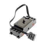  LEGO 1 x System Electric Motor 9 V schwarz Zug Eisenbahn RC mit Kabel Rad Halter orange geprüft Set 60052 60098 7938 3677 87574c01