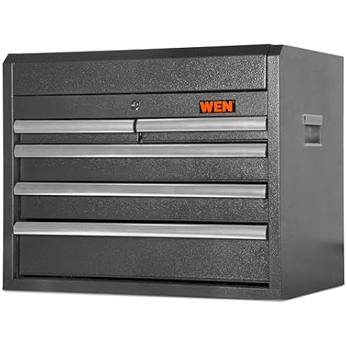 WEN 26-Inch Premium Tool Chest with Heavy Duty 21-Gauge Powder-Coated Steel Construction (GG261T)