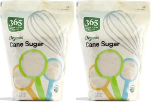 365 by Whole Foods Market, Organic Cane Sugar, 64 Ounce (Pack of 2)