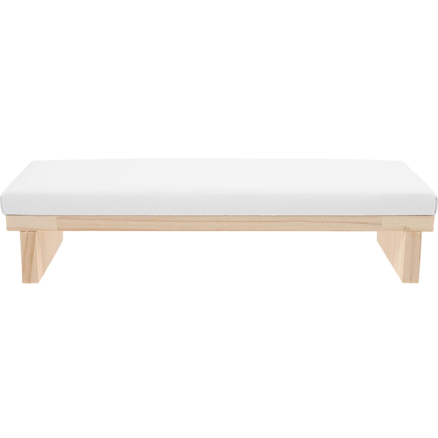 Nail Art Arm Rest Cushion for Manicure Low Wood Design Comfortable Hand Support for Nail Salon and DIY Enthusiasts