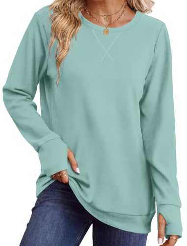 60% Off WIHOLL Women's Thumb Hole Sweatshirt with Code - Image 3