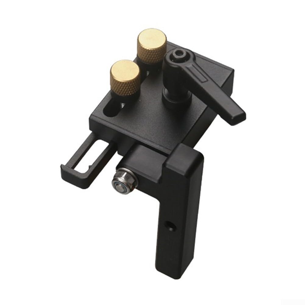 Alluminio MiFor Ter Per Track SFor Top per 19mm Per T-SloFor T Per Tracce wiFor RoFor TaFor Ting Maniglia per la lavorazione del legno Recinzione SeFor Tup (sinistra corta)