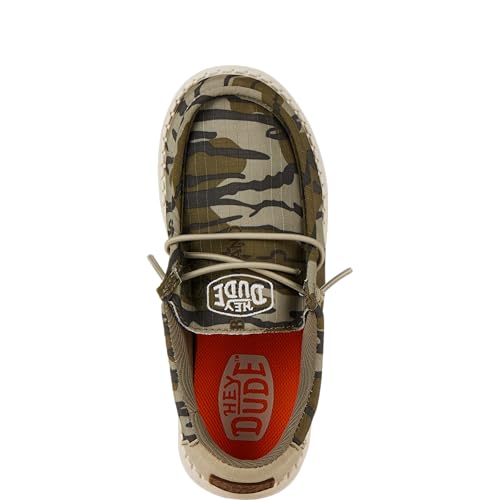 Image of HEYDUDE Boys' Wally Mossy Oak Slip On Shoes