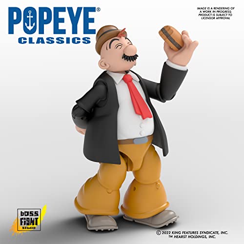 Boss Fight Studio Popeye Classics: J. Wellington Wimpy 1:12 Scale Action Figure, Multicolor,Pop004 #TOP1