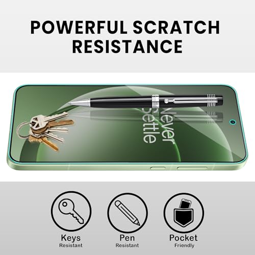 Image of FIRST MART Military-Grade Matte Anti-Glare Tempered Glass for OnePlus 15R 5G (6.83 Inch) With Edge to Edge Screen Coverage and Easy Installation Kit | Matte Anti Glare