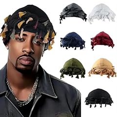 Black With Colorful Tassel