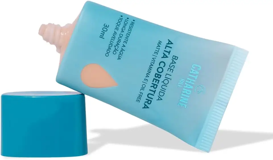 Base Alta Cobertura Catharine Hill Chill 30 ml (AC04 - Fundo Rosado)