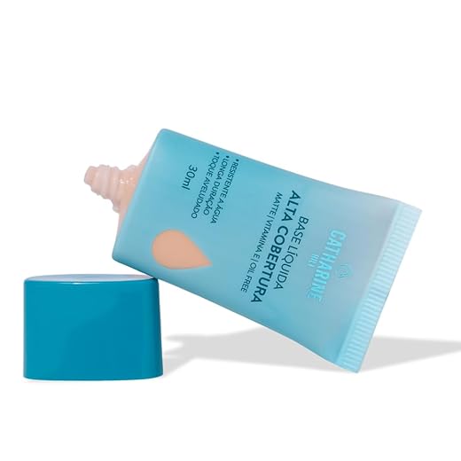 Base Alta Cobertura Catharine Hill Chill 30 ml (AC04 - Fundo Rosado)