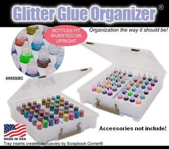 Glitter Glue Organizer Stickles Storage!