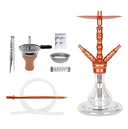 Shisha King® SKS 633 Fiesta Shisha Set Hookah 56 cm Aluminium + Zubehör