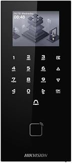 Control de Acceso PoE Hikvision con Tarjeta MF y Pin – DS-K1T807MX-E1