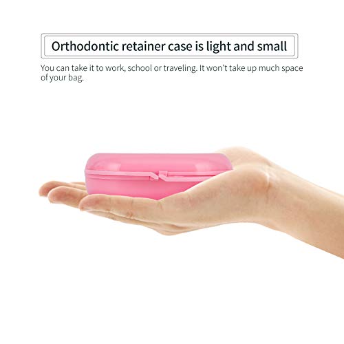 image for Annhua Orthodontic Retainer Case Dental Mouthguard Container with Vent