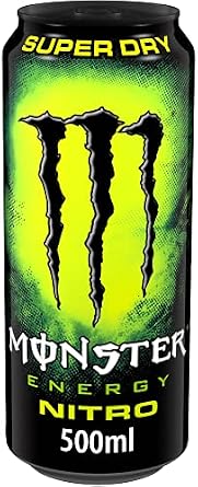 Monster Energy Nitro Super Dry, 12 x 500 ml, disposable box