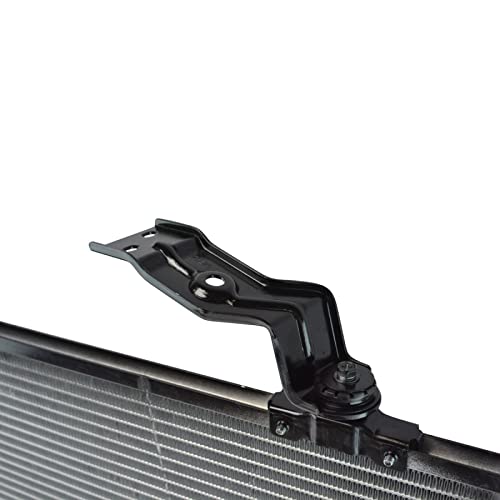 Image of TRQ A /C Condenser and Receiver Drier Assembly Compatible with 2001-2006 Acura MDX 2003-2008 Honda Pilot