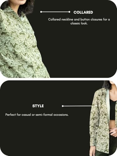 Image of GRECIILOOKS Shirts for Women - Korean Style Long Sleeve Oversized Button Down | Plus Size Workwear Top for Office & Casual Wear
